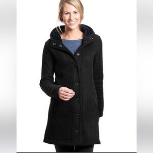 Kuhl Spyrit Jacket with hood and buttons  - women’s Medium - black